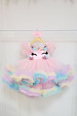 unicorn birthday dress