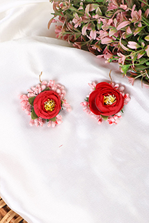 Haldi Special Rose Earring