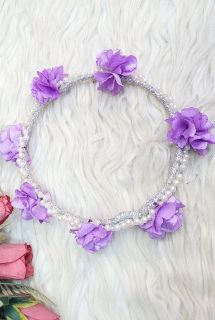 Lavender Pearl Tiara