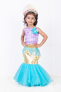 Princess Ariel Themed Dress