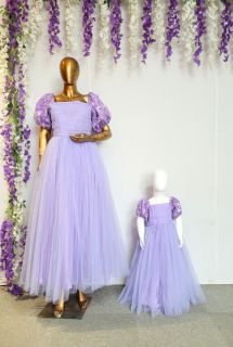 Lavender Mom And Me Gowns